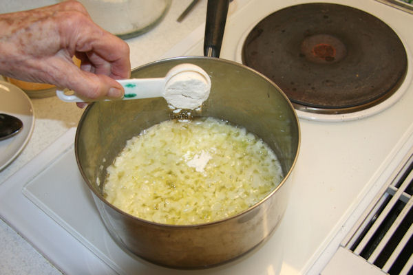 Step 10 - Add Flour