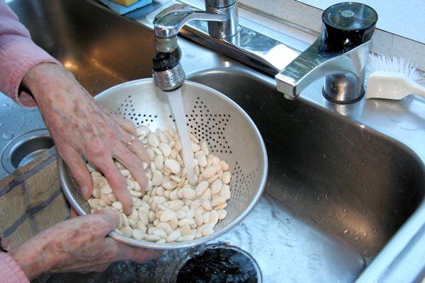 Step 2 - Wash Beans