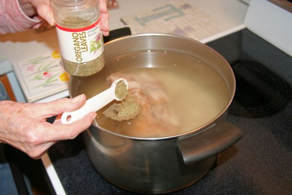 Step 9 - Add Oregano