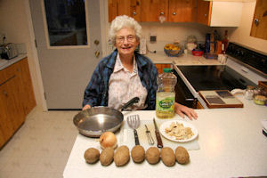 Bernice Noll Cooking