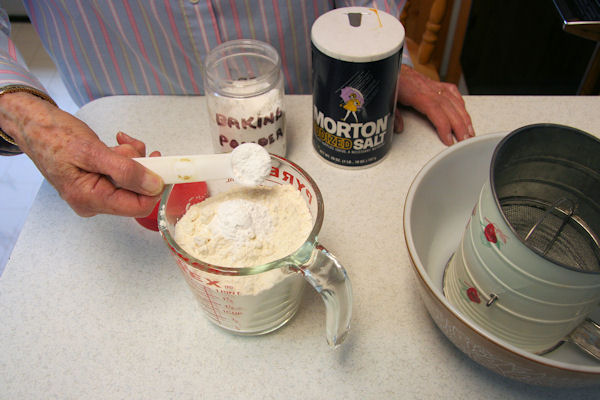 Step 2 -Add Baking Powder 