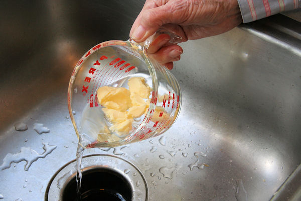 Step 7 - Pour off Water