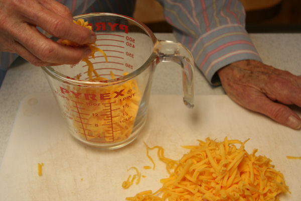 Step 4 - Measure Cheese