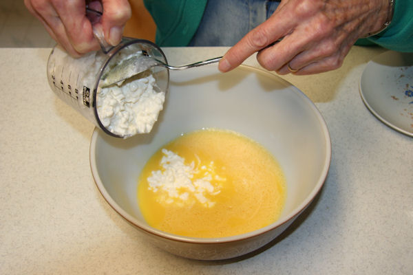 Step 9 - Add Cottage Cheese