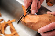 Shoestring Sweet Potatoes Step 2