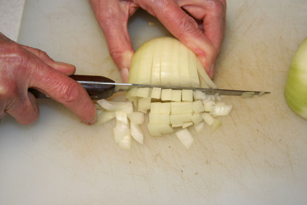 Step 3 - Slice Onions 