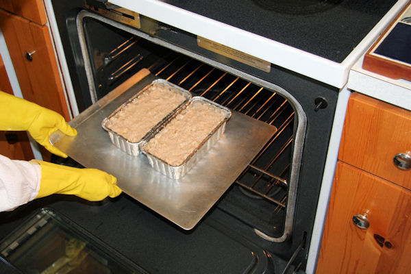 Step 23 - Into the Oven 