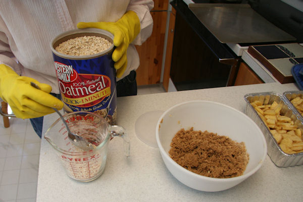 Step 18 - Measure Oats 