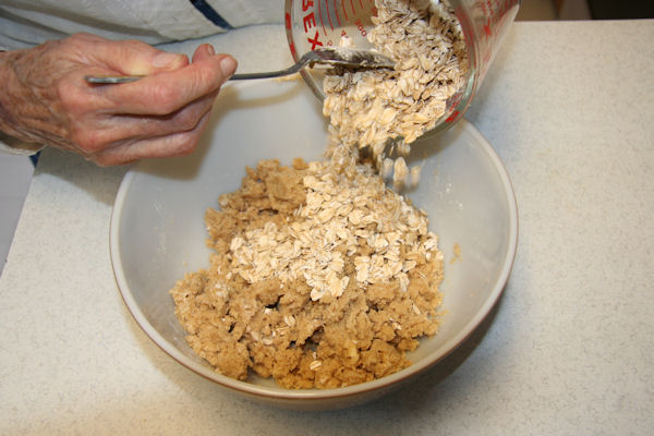 Step 21 - Add Rolled Oats