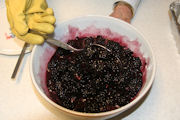 Blackberry Crisp, Step 9