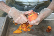 Fresh Peach Cobbler Step 2