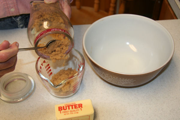Step 2 - Measure Brown Sugar