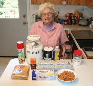 Almond Chewy Cookies