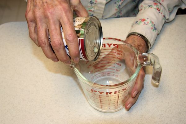 Step 1 - Open Can