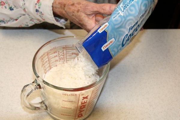 Step 12 - Measure Coconut