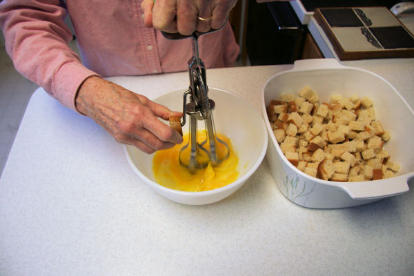 Step 4 -  Beat the Eggs