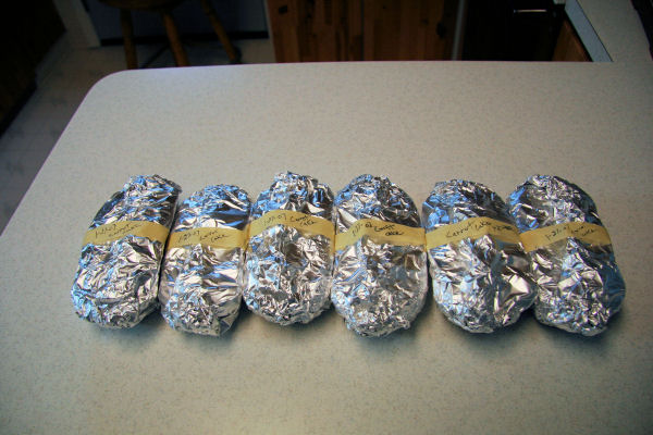 Step 24 -  Wrap in Foil