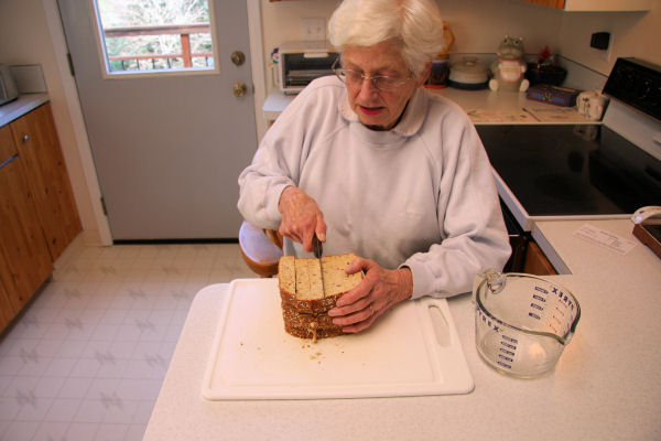 Step 2 - Cut the Bread Slices 