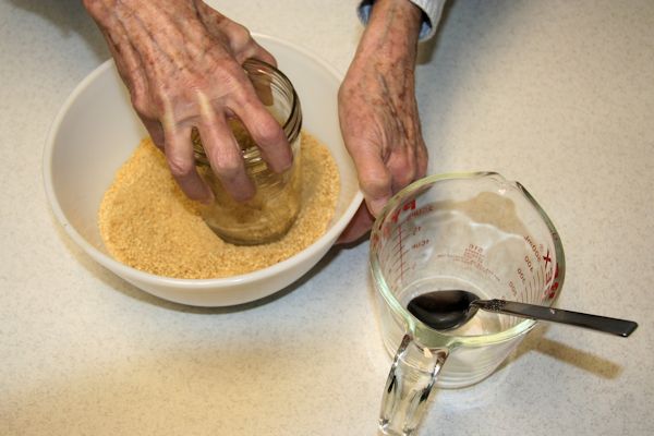 Step 3 - Crush Graham Crackers