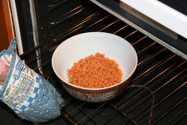Step 3 - Melt in Oven