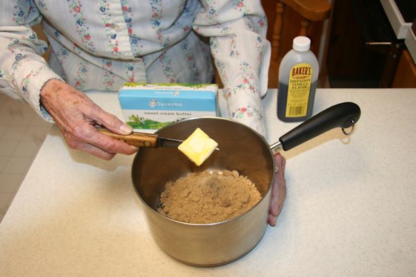 Step 3 - Put Butter in Pan