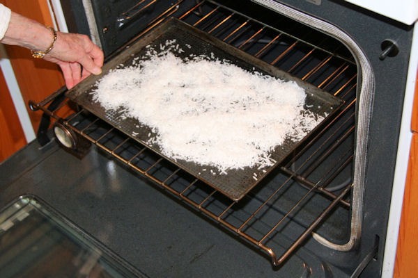 Step 3 - Into the Oven