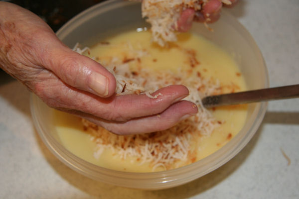 Step 22 - Add Toasted Coconut