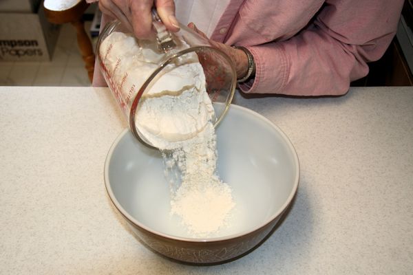 Step 1 - Measure Flour