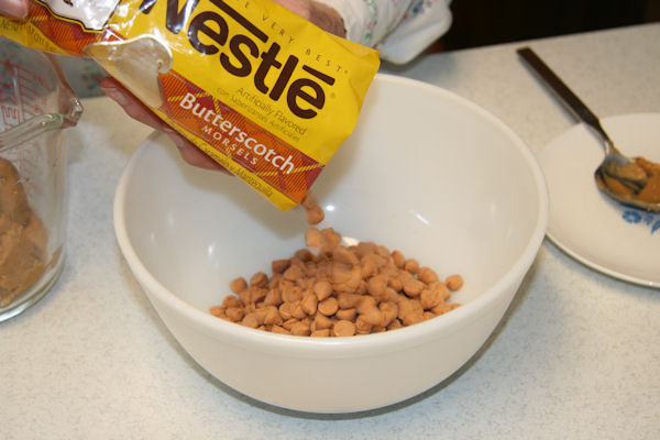 Step 5 - Butterscotch Morsels