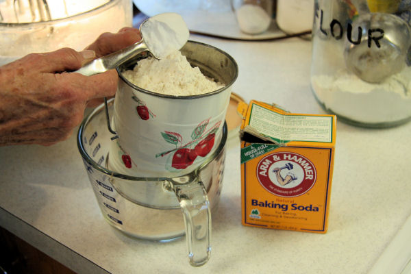Step 11 -  Sift Flour 