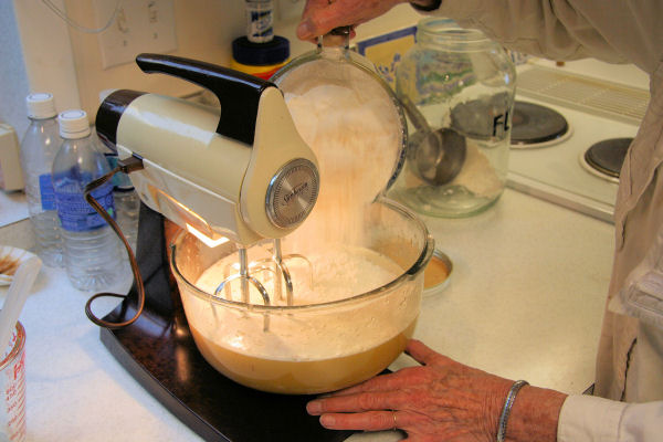 Step 12 - Add Sifted Flour 