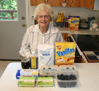 Blueberry Cheesecake Bars