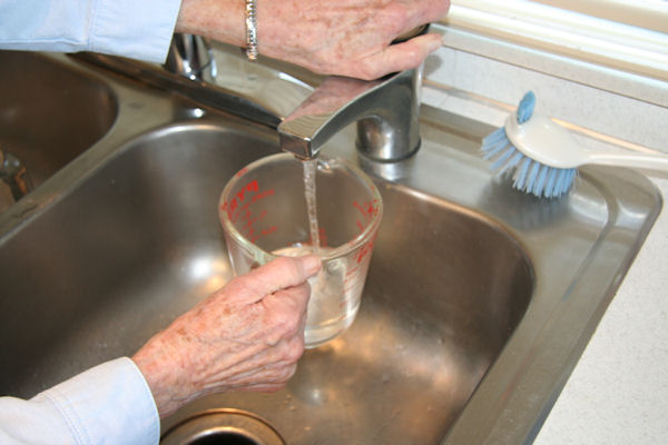 Step 7 - Measure Hot Water