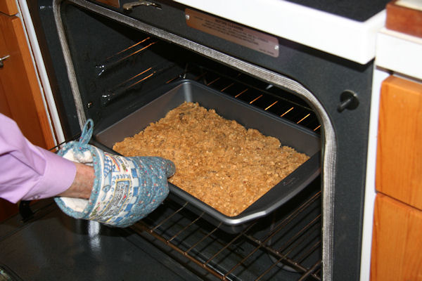 Step 28 - Into Oven