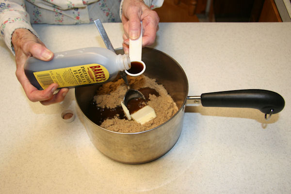 Step 5 - Add Vanilla to Pan