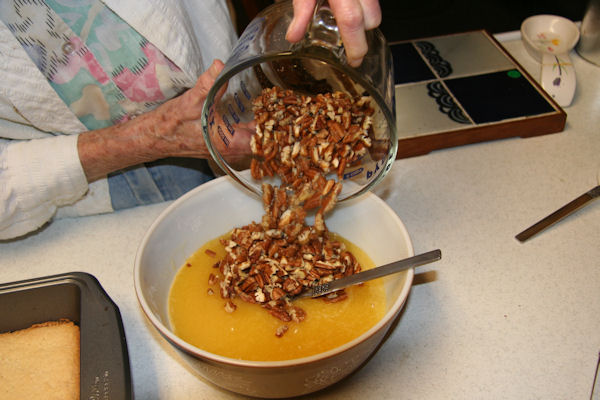 Step 19 - Add Chopped Pecans