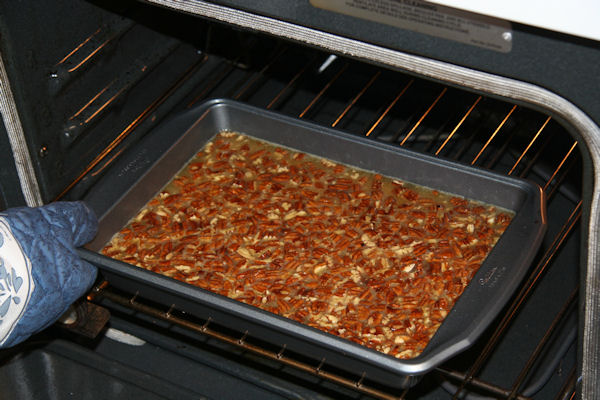 Step 22 - Into the Oven