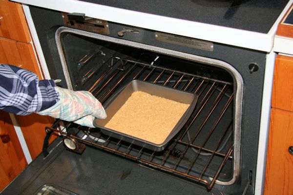 Step 8 - Into the Oven