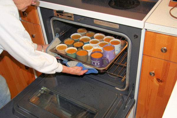 Step 10 - Into the Oven