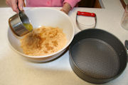 Pumpkin Swirl Cheesecake Step 4