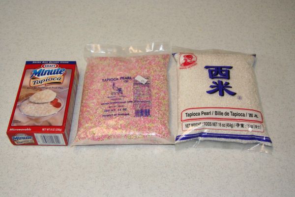 Step One, Tapioca pearls