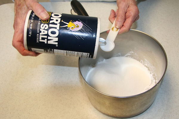 Step 3 - Add Salt
