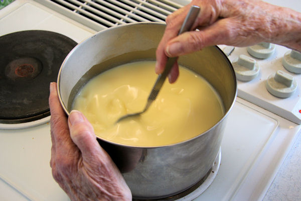 Step 13 - Pudding Getting Thick