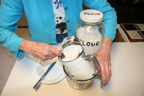 Step 1 - Measure Flour
