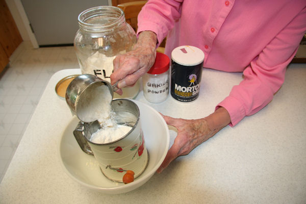 Step 1 - Measure Flour