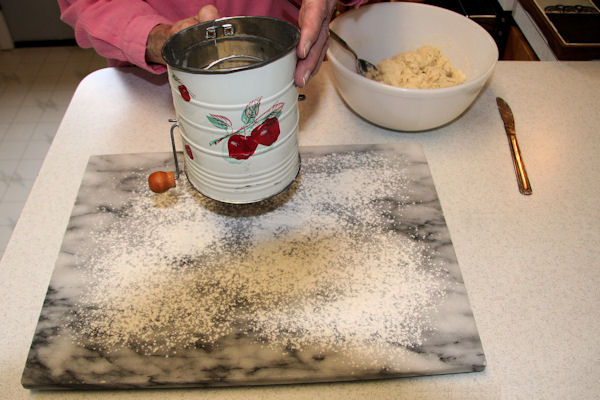 Step 13 - Flour Board