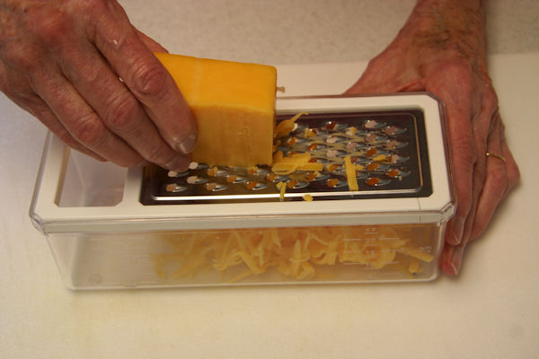 Step 14 -Grate Cheese 