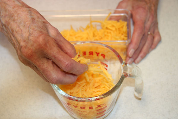 Step 15 - Measure Cheese