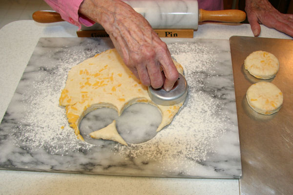 Step 21 - Use Biscuit Cutter