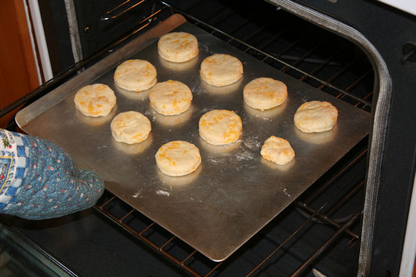 Step 22 - Into the Oven